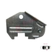 Opel Vectra B Mercedes W210 S210 Saab 9-3 900 İçin Arka Sol Cam Kriko Klips Metal Bağlantı Sacı thumbnail 1