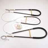 Peugeot 306 Phase 2/3 1997-2002 Cabrio Convertible 922286 İçin Elektrikli Sağ Cam Kriko Tamir Seti thumbnail 2