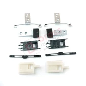 BMW 3 E46 1997-2003 Makyajsız Kasa için 10 Parça Sunroof Perde Kayar Kızak Çıta Bakalit Klips Seti thumbnail 3