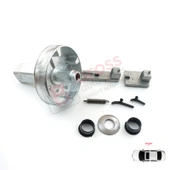 Mercedes Vito Viano W639 Sprinter 2 906 VW Crafter 2E F için Koltuk Sağ Kol Dayama Kolçak Tamir Seti thumbnail 3