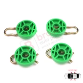 Saab 9-3 9-5 Volvo 740 850 940 960 S70 S90 V70 V90 XC70 1 4493433 için Cam Kriko Kayar Pivot Klipsi thumbnail 2