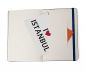 Keskin Color 13x21cm Pronot Perle 80 Yaprak Çizgili Sert Kapak Lastikli Defter - 5