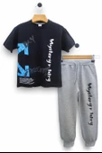 Erkek Çocuk Tişört & Eşofman Altı Takımı - Konforlu ve Şık Tasarım - 4