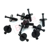 BMW için 10 Adet Döşeme Klipsi 51471919209 thumbnail 1