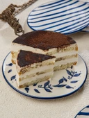 Handmade Trendy All in Blue 6 lı Pasta Seti 19 cm thumbnail 7