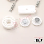 Ford Mustang MK5 S197 2005-2014 Convertible Coupe İçin Elektrikli Arka Sağ veya Sol Cam Kriko Seti thumbnail 4