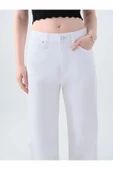 Loft Wıde Leg Helıos Whıte Wash Kadın Jean Pantolon LF2039976 - 3
