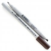 Marvy Uchida Grafi̇k Markör Kalemi̇ Dark Brown No:18 - 1