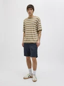 Jack Jones Jaıden Campaıng Keten Karıiımlı Erkek Şort 12274968 - 5