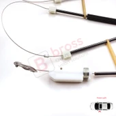 Audi TT TTS TTRS 8S FV 2014-2024 2-Kapı 8S0837461 İçin Elektrikli Sol Cam Kriko Tamir Seti thumbnail 5