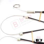 Audi TT TTS TTRS 8S FV 2014-2024 2-Kapı 8S0837461 İçin Elektrikli Sol Cam Kriko Tamir Seti thumbnail 3