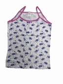 12 li Paket Sedef Yıldızı İp Askılı Desenli Kız Çocuk Atlet 1095 thumbnail 2