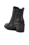 Aspor Siyah Cilt Kadın Topuklu Bot - 4