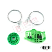 BMW 3 Serisi E90 E91 2004-2012 4/5 Kapı 51357140589 İçin Elektrikli Arka Sol Cam Kriko Tamir Seti thumbnail 3