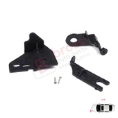 Renault Clio MK4 BH KH Estate HB Van 2012-2020 260603442R İçin Sol Ön Far Ayak Tamir Seti thumbnail 3