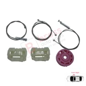 Hyundai I30 MK1 FD 2007-2012 5-Kapı 824812L001 İçin Elektrikli Ön Sağ Cam Kriko Tamir Seti - 3