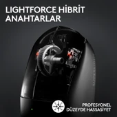 Logitech G Pro X Superlıght 2 Hafif Hero 2 Sensör 32.000 Dpı Lıghtspeed Kablosuz Oyuncu Mouse thumbnail 3