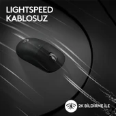 Logitech G Pro X Superlıght 2 Hafif Hero 2 Sensör 32.000 Dpı Lıghtspeed Kablosuz Oyuncu Mouse thumbnail 6