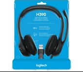 Logitech H390 USB Gürültü Önleyici Mikrofonlu Kulaklık - Siyah thumbnail 7