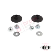 Mercedes C W203 S203 CL203 CLC 2037200114 İçin 2 Set Cam Kriko Ray Montaj Tutma Sabitleme Klipsi thumbnail 3