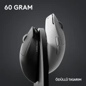 Logitech G Pro X Superlıght 2 Hafif Hero 2 Sensör 32.000 Dpı Lıghtspeed Kablosuz Oyuncu Mouse thumbnail 8