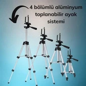 BUFFER® Profesyonel Fotoğraf Makinası Tripodu - 8