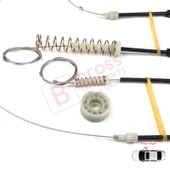 VW Scirocco MK3 137 138 2008–2017 3-Kapı Hatchback Van 1K8837462 İçin Elektrikli Ön Sağ Cam Kriko Tamir Seti thumbnail 5