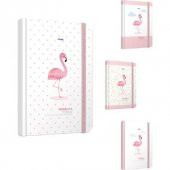 Gıpta Magenta 9x14 120 Yaprak Düz (Çizgisiz) Ciltli Not Defteri - 1
