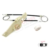 Toyota Corolla E10 AE100 E100 1991-1999 3/4/5 Kapı 6981002051 İçin Ön Sağ Cam Kriko Tamir Seti thumbnail 4