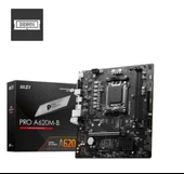 Msı Pro A620M-B AMD A620 AM5 Soket DDR5 6800(OC)MHz mATX Anakart - 1