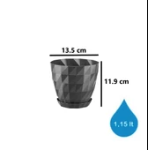 Omnipazar SO-KRT2 Dekoratif Kristal Saksı Takımı 1.15 Litre No 2 thumbnail 6