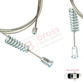 Peugeot 308 MK2 2013-2021 4/5 Kapı İçin Elektrikli Arka Sağ veya Sol Kapı Cam Kriko Tamir Seti thumbnail 4