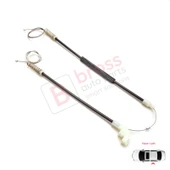 Volvo S40 V40 MK1 644 645 1995-2004 4/5-Kapı 30623452 İçin Elektrikli Arka Sol Cam Kriko Tamir Seti thumbnail 1