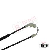 Volvo S40 V40 MK1 644 645 1995-2004 4/5-Kapı 30623449 İçin Elektrikli Ön Sağ Cam Kriko Tamir Seti thumbnail 2