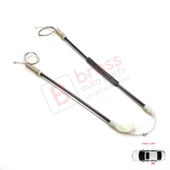 Volvo S40 V40 MK1 644 645 1995-2004 4/5-Kapı 30623452 İçin Elektrikli Arka Sol Cam Kriko Tamir Seti thumbnail 2