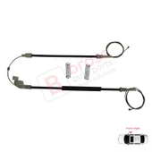 Volvo S40 V40 MK1 644 645 1995-2004 4/5-Kapı 30623449 İçin Elektrikli Ön Sağ Cam Kriko Tamir Seti thumbnail 1