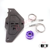 Citroen C5 MK2 MK3 RD/TD RC RD RW 2007-2018 4/5 Kapı 9223E2 İçin Elektrikli Arka Sol Cam Kriko Seti - 2