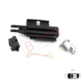 BMW 5 E39 X5 E53 İçin 4 Parça Sağ Taraf Sunroof Sürgülü Tavan Kılavuz Rayı Kaldırma Kolu Tamir Seti thumbnail 2