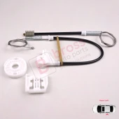 Skoda Octavia MK1 1U 2001-2010 Makyajlı Kasa İçin Elektrikli Arka Sol Kapı Cam Kriko Tamir Seti thumbnail 3