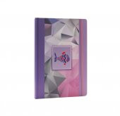 Keskin Color Kısmet 17x24cm 96 Yaprak Çizgisiz Sert Kapak Ciltli Lastikli Defter - 3