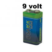 Osaka Çelik 9V Pil / 6F22 - 1