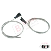 Mercedes E Class W210 1996-2003 S W220 1998-2005 2107800189 2107800089 İçin Sağ Sol Sunroof Halatı thumbnail 1