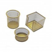 Mas Metal Masa Seti 3 lü Gold - 1