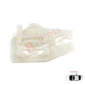 BMW 3 E46 1998-2005 X5 E53 2000-2006 51357125060 51358212100 İçin Arka Sağ Cam Kriko Tamir Klipsi thumbnail 4