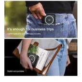 Ozmik 3'ü 1 arada MegaSafe Uyumlu Katlanabilir Manyetik Kablosuz Şarj Cihazı Pedi Hepsi Bir Arada thumbnail 8