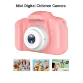 Ozmik CMR9 PLUS  Mini 1080p Hd Çocuk Kamera Dijital Fotoğraf Makinesi 2.0 Inç Ekran 13Mp 2025 PEMBE - 2