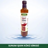 Sunum Işgın Kökü Sirkesi Cam Şişe 500 ml. - 1