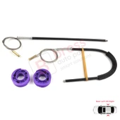 Audi A3 S3 MK3 8V 2012-2021 4/5 Kapı İçin Elektrikli Arka Sol veya Sağ Cam Kriko Tamir Seti thumbnail 1