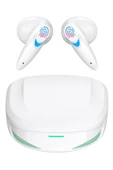 Ozmik  G10 Bt 5.2 Düşük Gecikmeli Kablosuz Dokunmatik Gaming Bluetooth Oyuncu Kulaklığı BEYAZ - 1