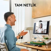 Logitech BRIO 100 Full HD 1080p Gizlilik Kapaklı Mikrofonlu Web Kamerası - Siyah thumbnail 2